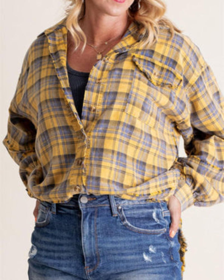 MIRABELLE - STYLISH OVERSIZED FLANNEL