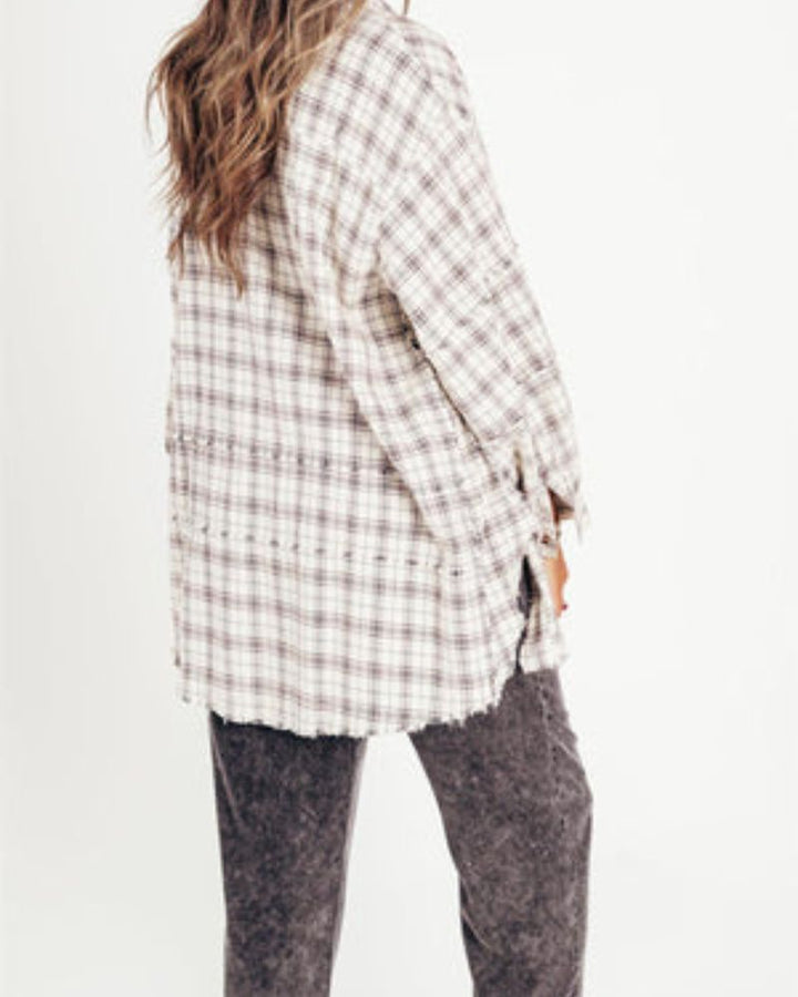 MIRABELLE - STYLISH OVERSIZED FLANNEL