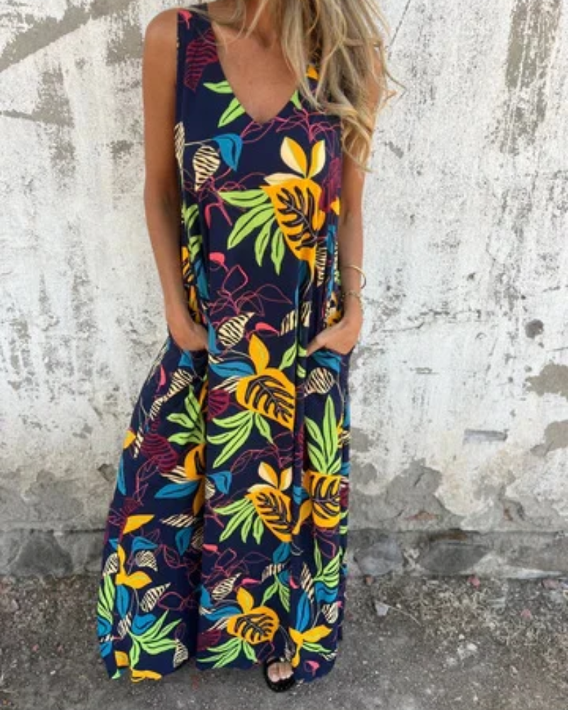 CALIFORNIA - FLORAL DRESS