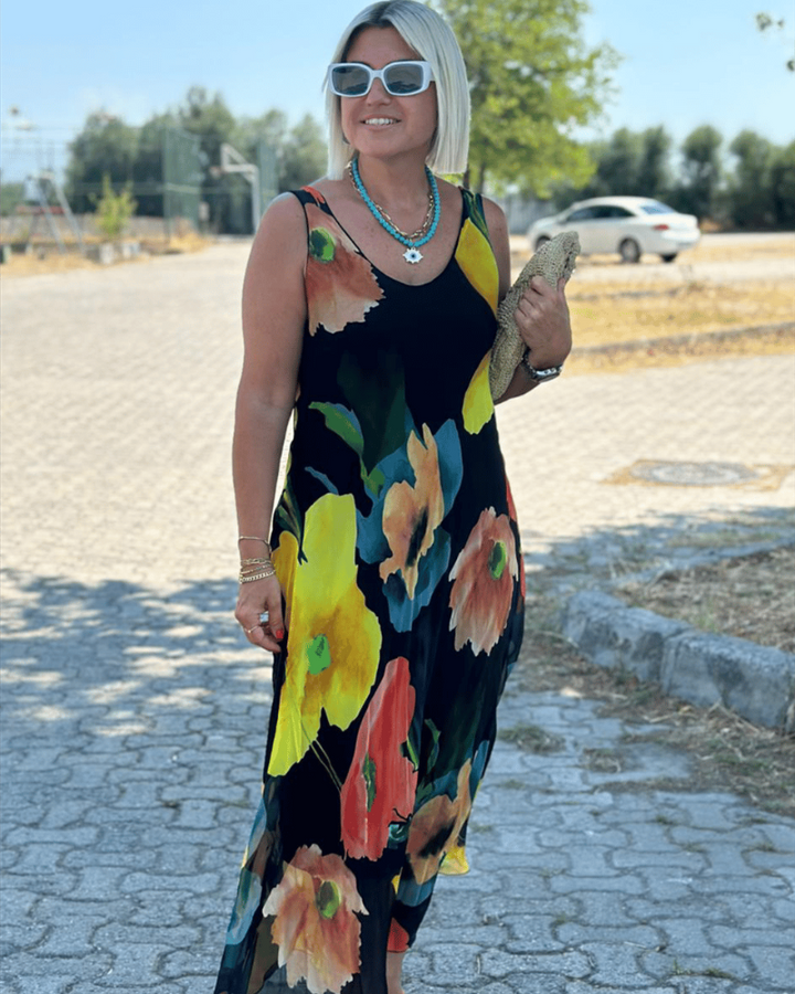 DERANI - FLORAL BOHO DRESS