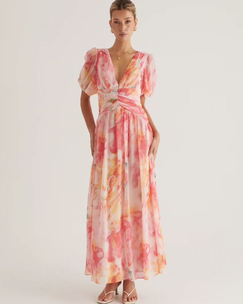 ILANA - ROBE MAXI ROMANTIQUE