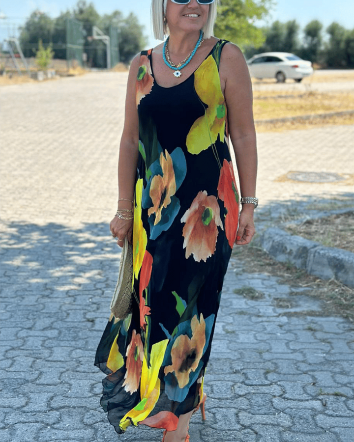 DERANI - FLORAL BOHO DRESS