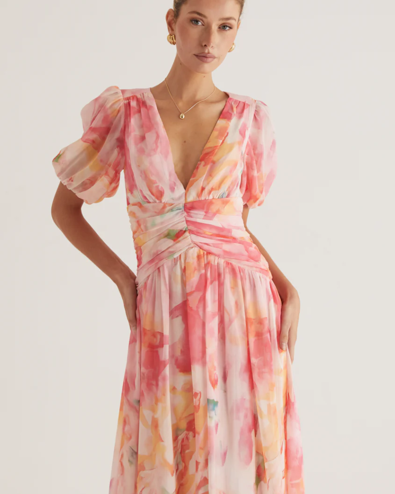 ILANA - ROBE MAXI ROMANTIQUE