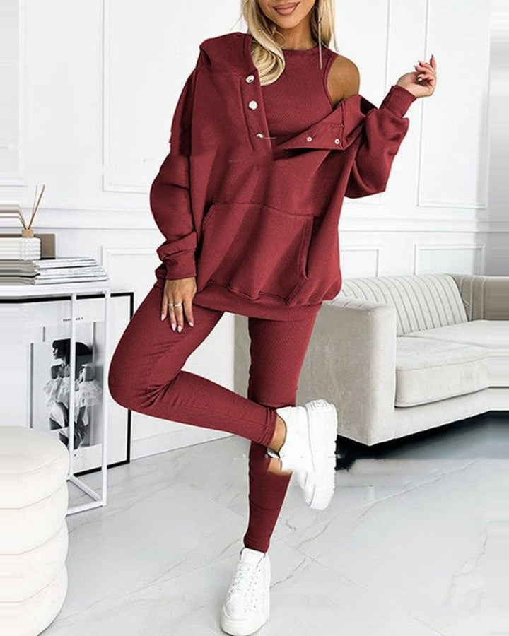 ALENA - Casual sweatshirt and pants set