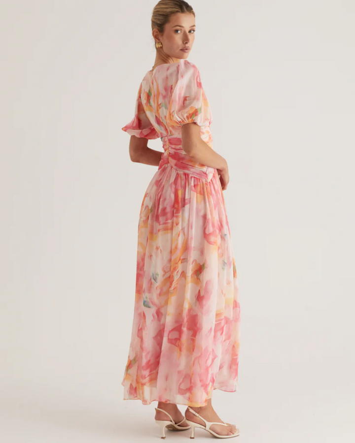 ILANA - ROBE MAXI ROMANTIQUE