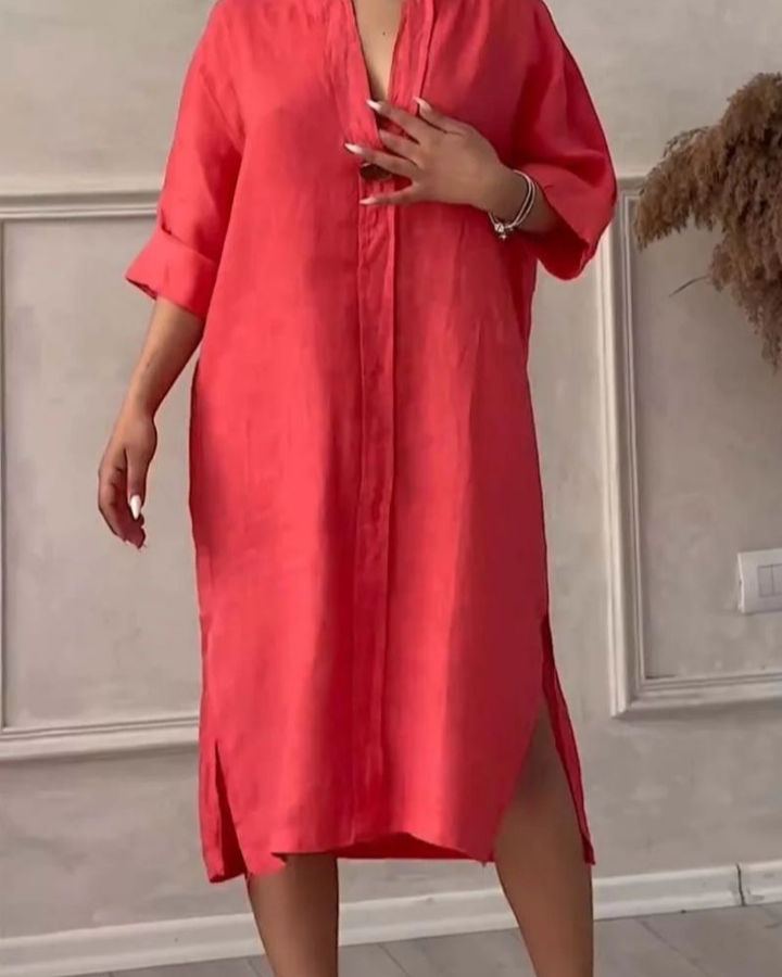 CLARITA - STYLISH MIDI DRESS