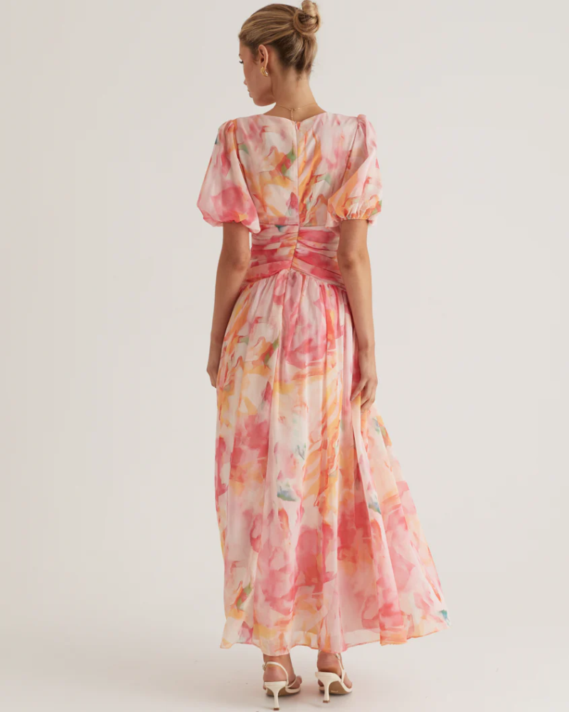 ILANA - ROBE MAXI ROMANTIQUE