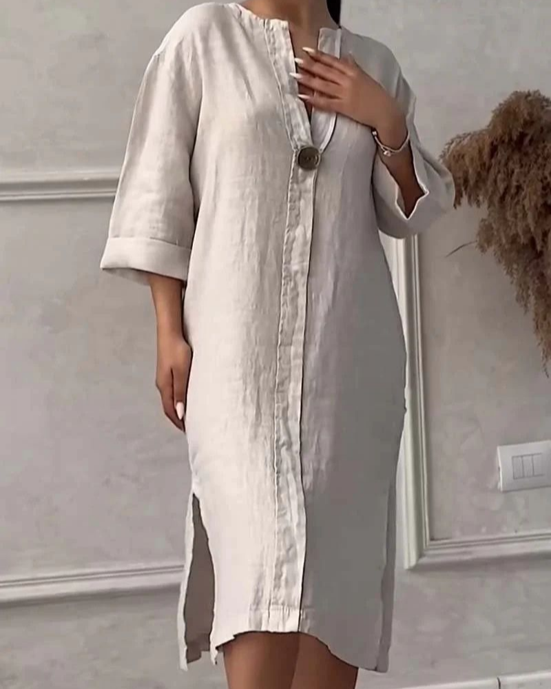 CLARITA - STYLISH MIDI DRESS