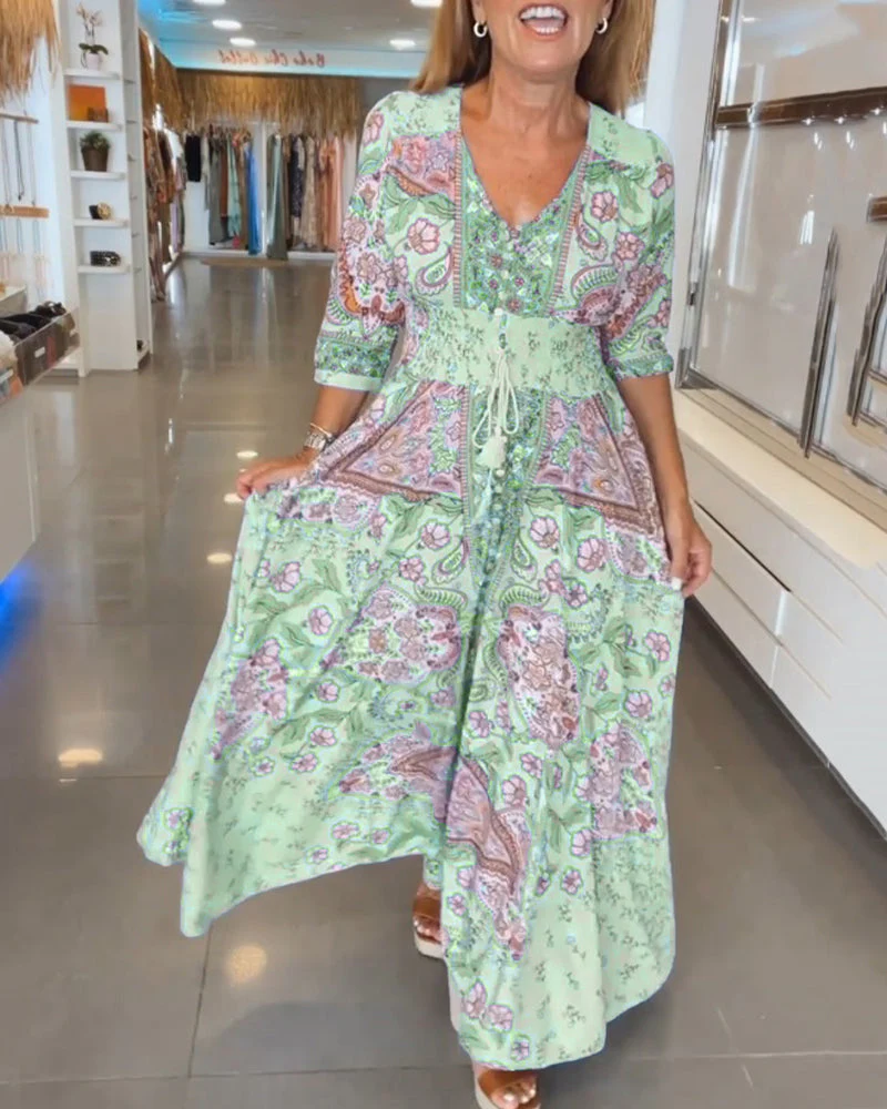 HELIGA - FLOWY SUMMER DRESS