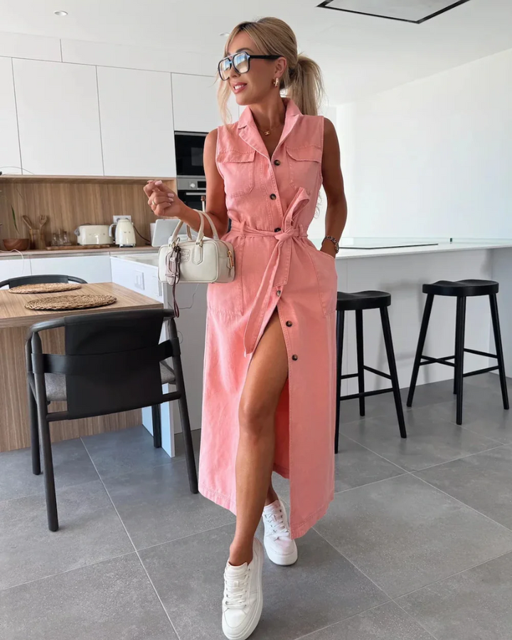 DANI - Denim Maxi Dress