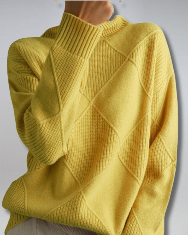 ADELIA - Chic Turtleneck Jumper
