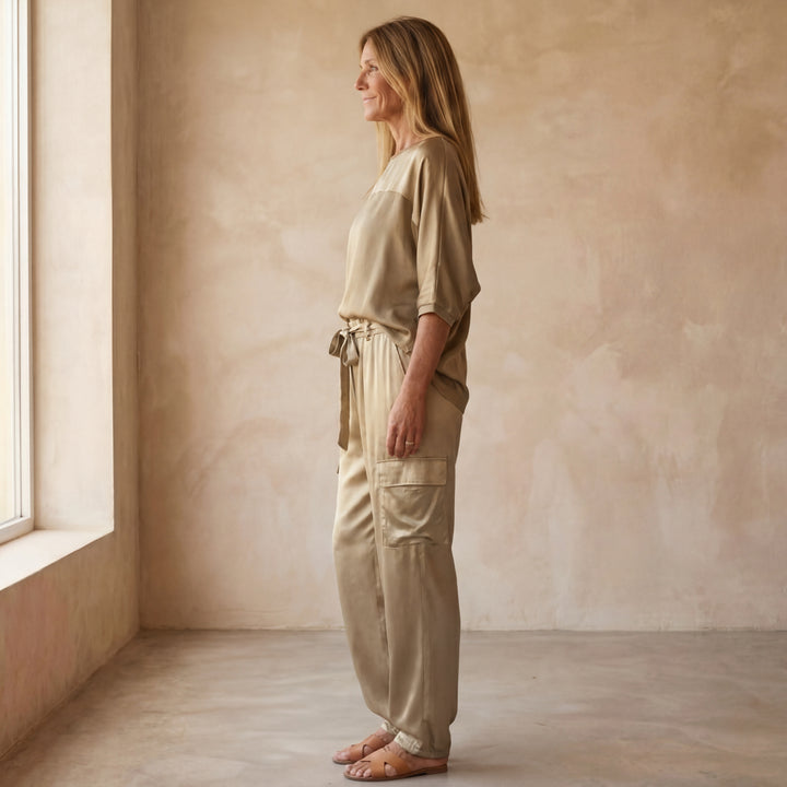 Bohme - Satin Half-Sleeve Set