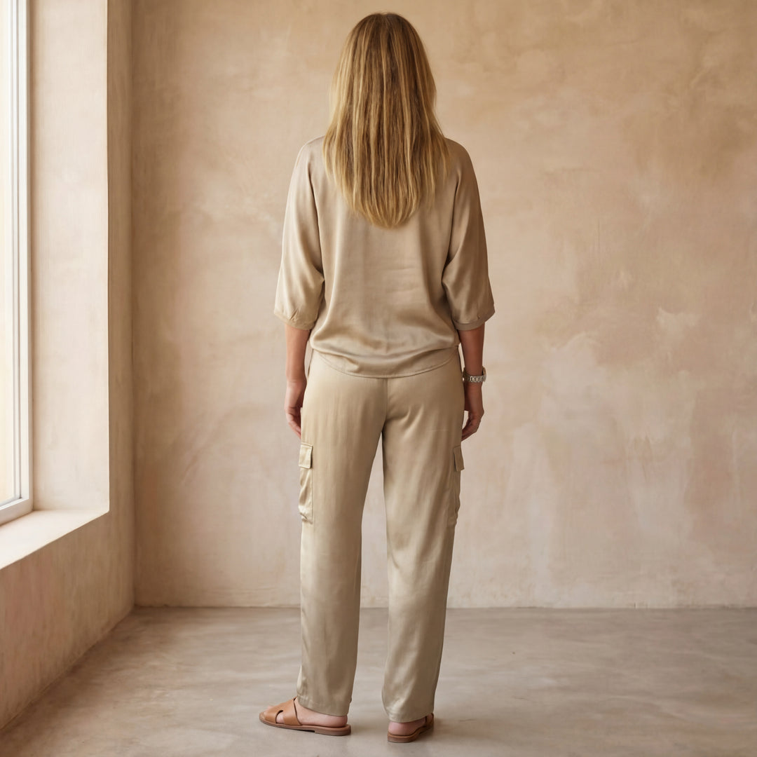 Bohme - Satin Half-Sleeve Set