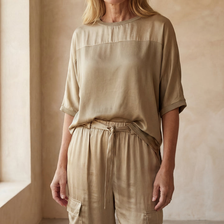 Bohme - Satin Half-Sleeve Set