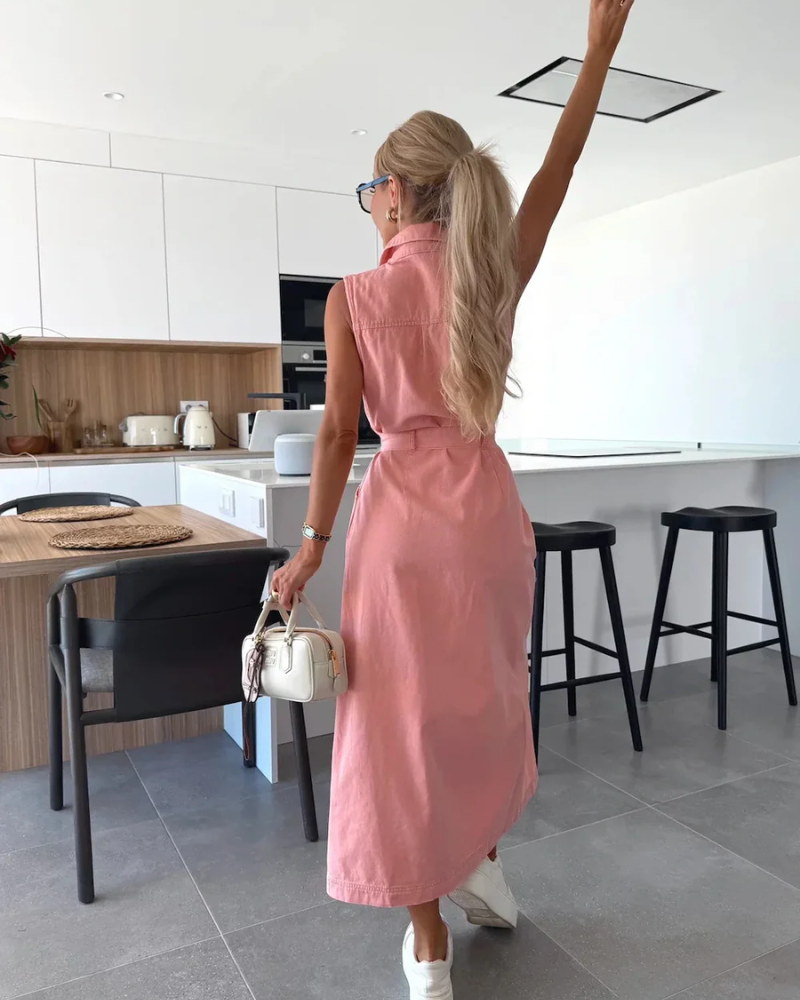 DANI - Denim Maxi Dress