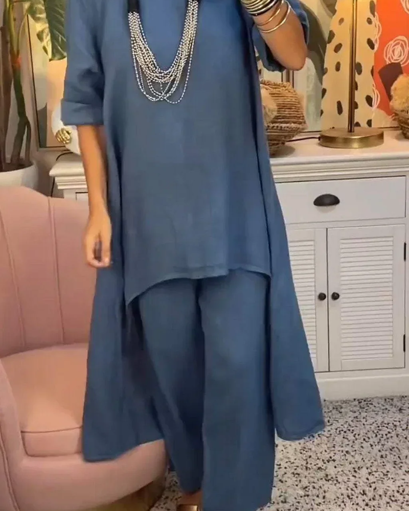 MARILA - COTTON TWO PIECE SET
