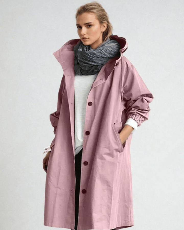 SELIAS - Water Repellent Trench Coat